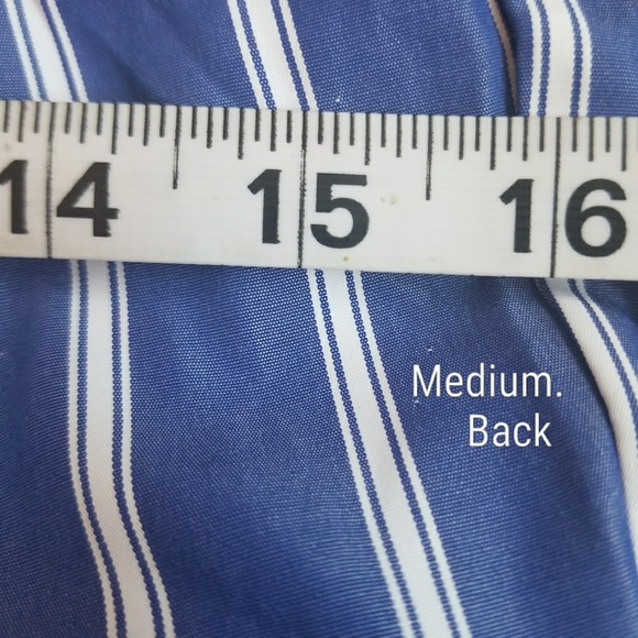 DYGARNI BLUE STRIPED TUBE TOP - Picture 7 of 8